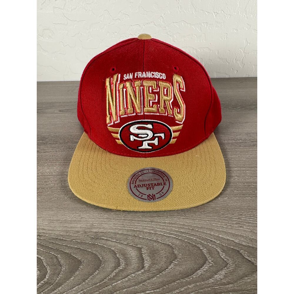 Mitchell & Ness San Francisco 49ers Snapback‎ Hat – NFL Vintage Collection